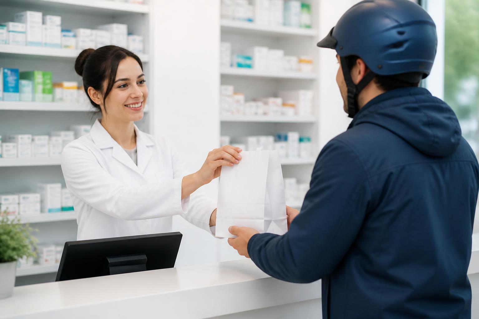 Medlink Farmácia — interface real do sistema